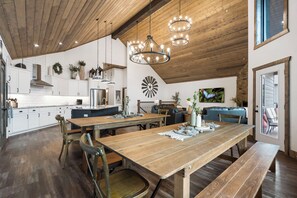 Pic-Nic style seating assures room for everyone!
