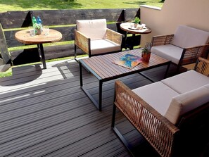 Ferienwohnung Eisvogelnest-Terasse