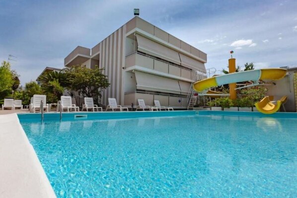 Autumn, Pool, Spring, Summer
