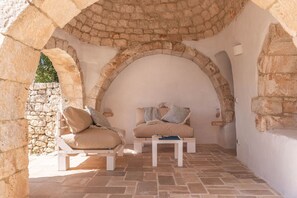 Activities, Balcony / Terrace / Patio, Building Exterior, Garden, Outdoor, Pool, Scenic View, Spring, Wellness