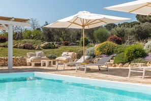 Activities, Balcony / Terrace / Patio, Building Exterior, Garden, Outdoor, Pool, Scenic View, Spring, Wellness