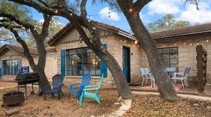 Your backyard escape. Ready for s'mores?