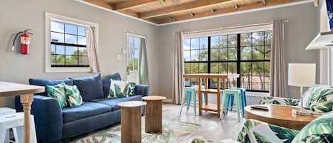 Leaf your worries behind and lounge in style with a tropical twist