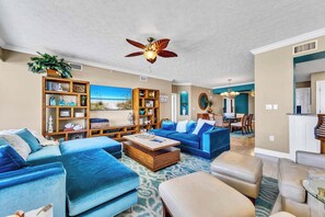 Hidden Dunes 503 living room