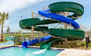 Looking for the ultimate vacation experience? Storey Lake Resort offers non-stop entertainment with exciting water slides, a game room, and top-tier resort amenities.