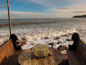 Seating Area at Front of Cottage