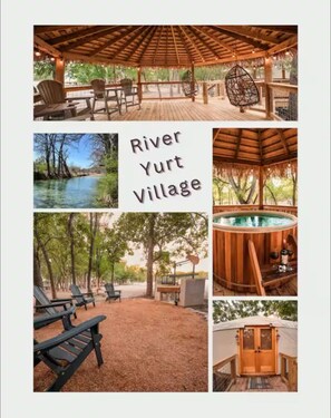 Check us out under IG @river_yurt_village! Yurt gonna love it here!