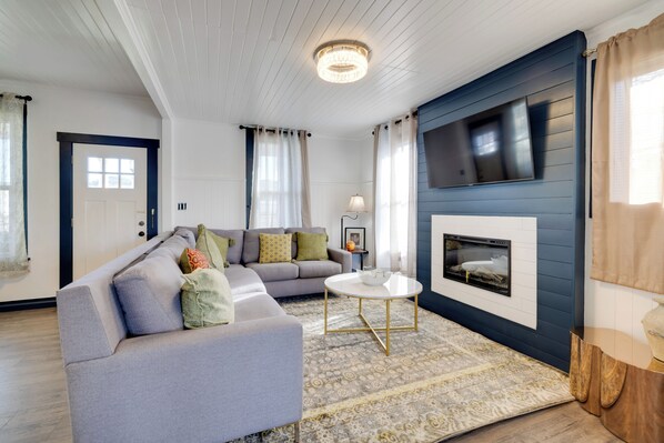 Seaside Vacation Rental | 3BR | 2BA | 1,500 Sq Ft | Stairs Required