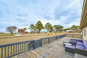 Furnished Deck | Water Views | Lounge Seating