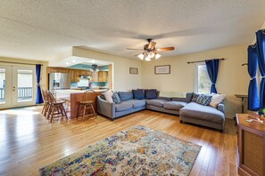 Interior | Open Floor Plan | Single-Story Home
