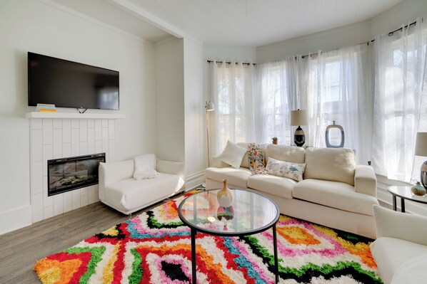 Seaside Vacation Rental | 4BR | 2BA | 1,500 Sq Ft | Stairs Required
