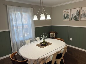 Dining and window