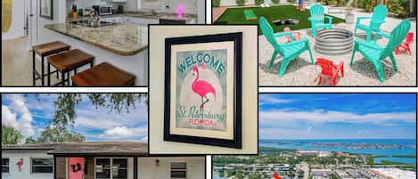 A snapshot of the property's best features, from modern interiors to outdoor fun.