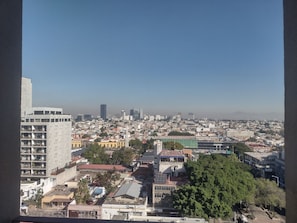 Blick von der Unterkunft