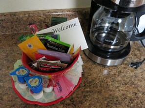 Coffee and/or coffee maker
