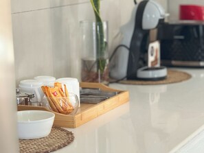 Kaffe och/eller kaffebryggare