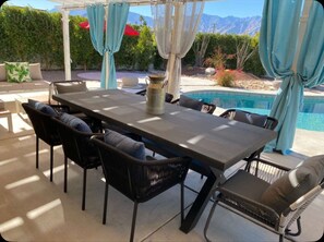 Outdoor dining