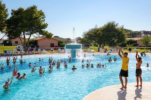 Piscine maison de vacances