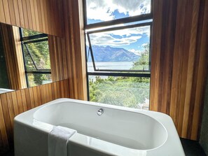 Master Bathroom - a bath with a view