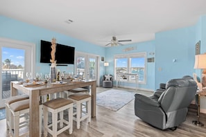 Experience coastal living at its finest in this stunning waterfront space.