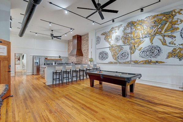 Unit 3 Pool to kitchen
