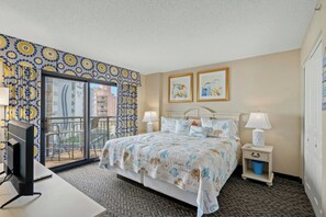 Wake up and walk out onto the balcony!