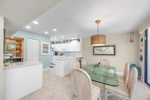 Dining room and dry bar,