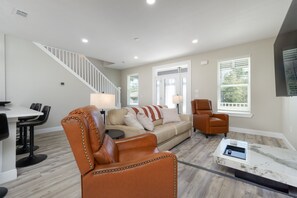 Spacious Living and dining area.