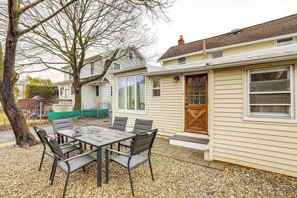 Bradley Beach Vacation Rental | 3BR | 2BA | 1,417 Sq Ft | Steps to Enter