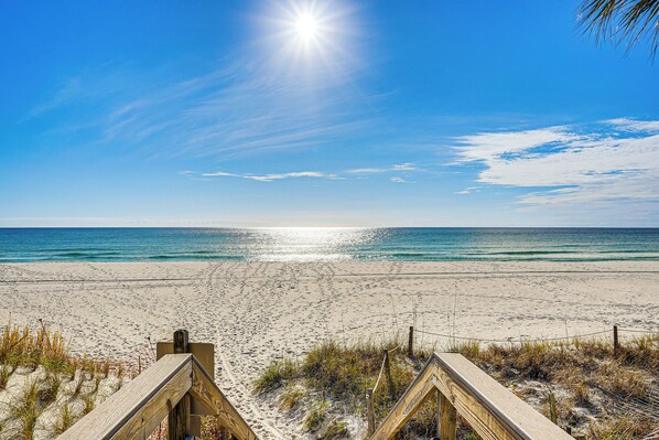 Panama City Beach Vacation Rental | 2BR | 2BA | 1,260 Sq Ft | Stairs Required