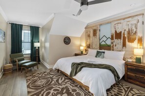 Each room is carefully curated for a modern meets mountain vibe. 