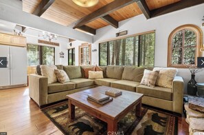 Living room space.