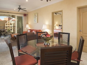 Dining area and Living room