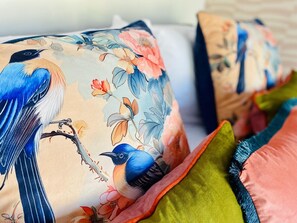 Beautifully styled bedrooms