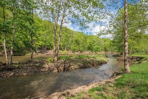 Easy river access...