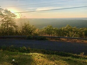 Sunset Viewable from 2 bedrooms and front porch