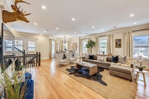 Open concept living area