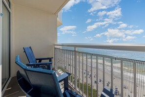 Beachfront Balcony!