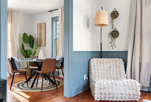 Enjoy the bright, welcoming interior