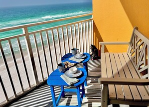 Fantastic Views from 6th Floor Oceanfront Balcony