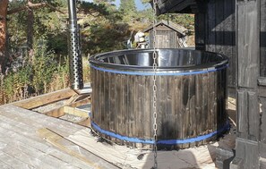 Bain à remous extérieur