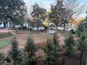 View from deck