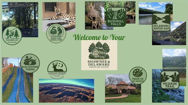 Poconos treasures - in a short driving distance!