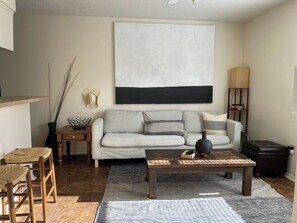 Living Area with Smart TV