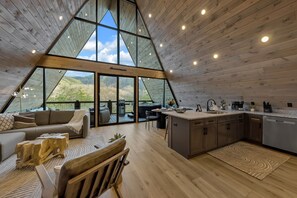 Open concept living area, perfect for gatherings!