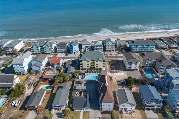 Ocean Breeze Hideaway is only 2 blocks from the ocean!