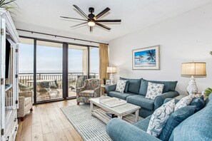 Living Area with Water View