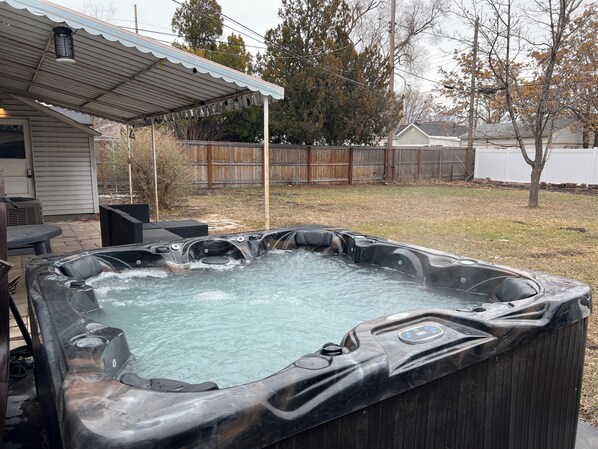 Bubbelpool utomhus
