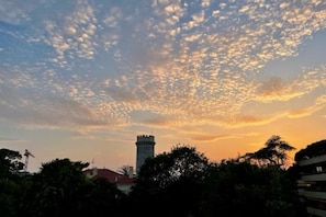 Evening view from the terrace