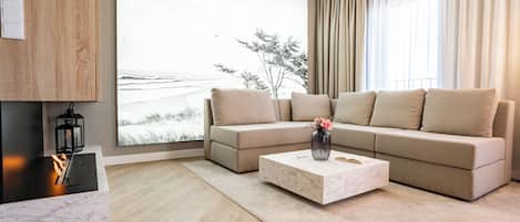 Wohnzimmer mit Lichtbild